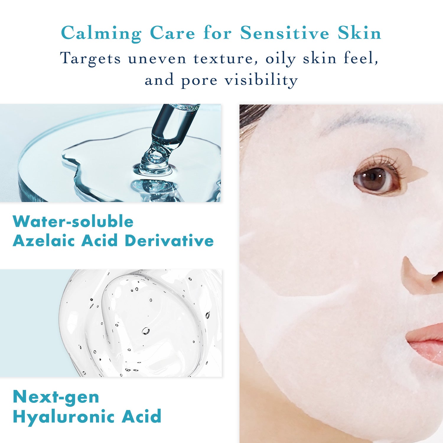 Calming care for sensitive skin