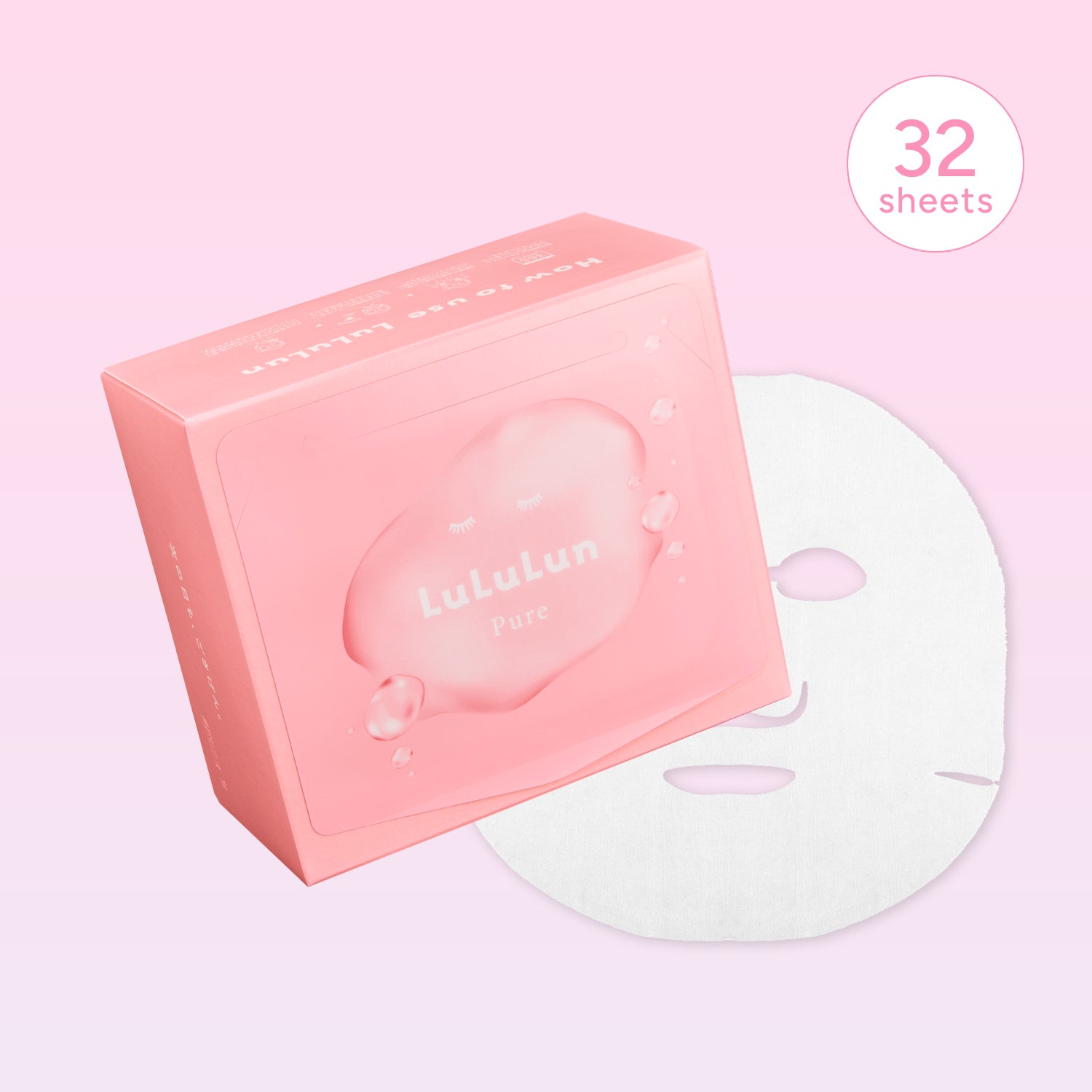 32 sheets box package