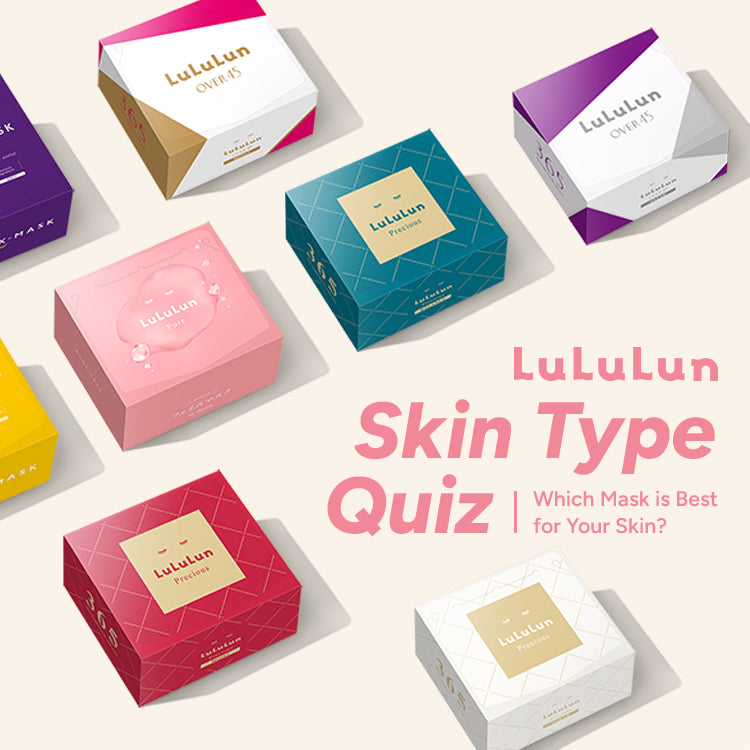 lululun's skin type quiz to find out best mask for you.