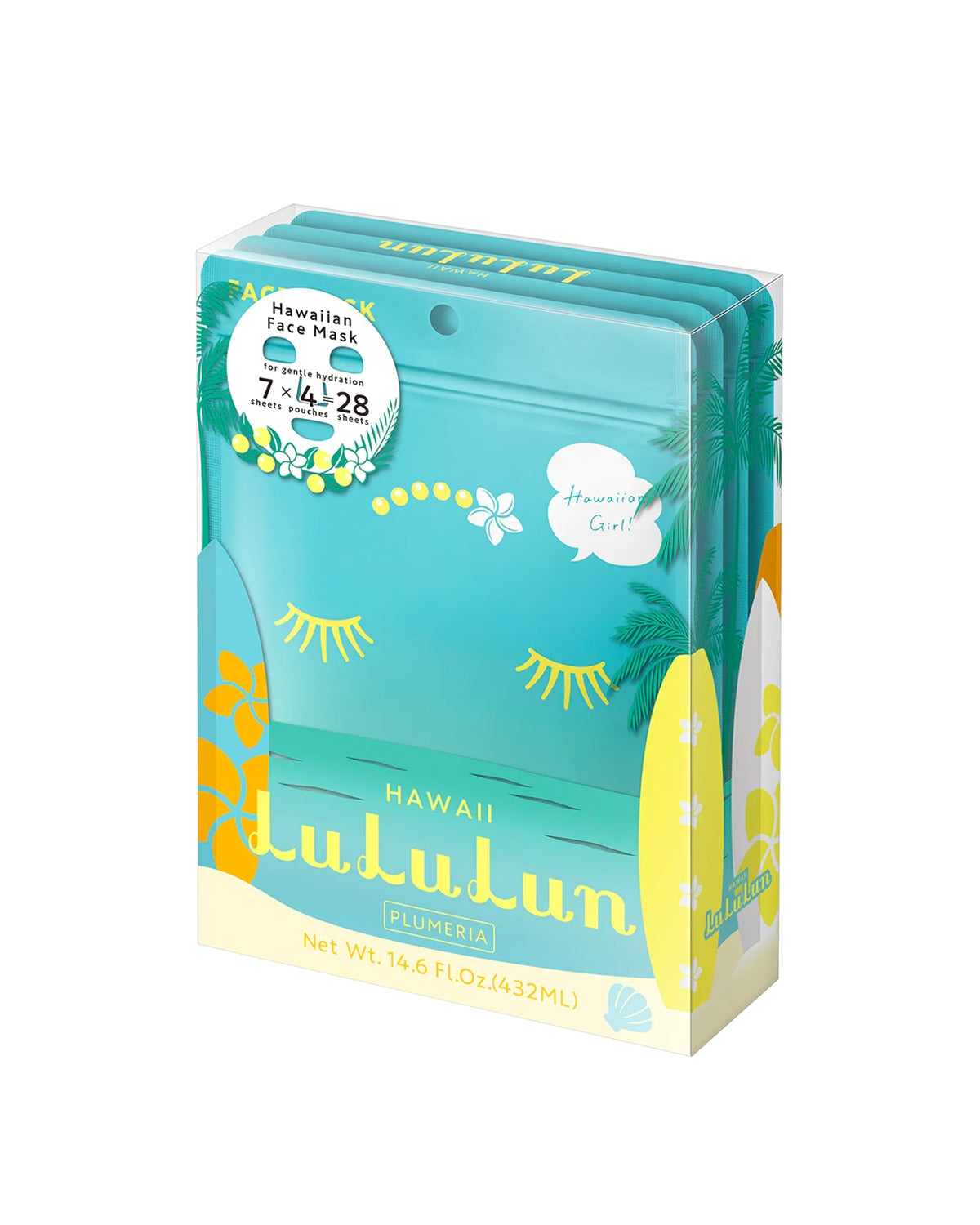 lululun premium hawaii plumeria box