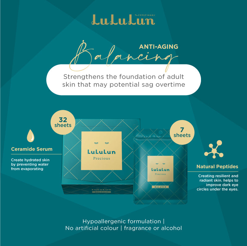 Precious Sheet Mask BALANCE (Green)