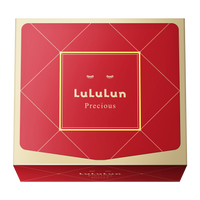 Red and gold box with 'LuLuLun Precious' branding on a white background