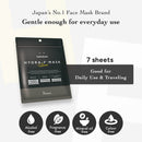 Lululun Hydra-F Mask packaging with product details on a white background