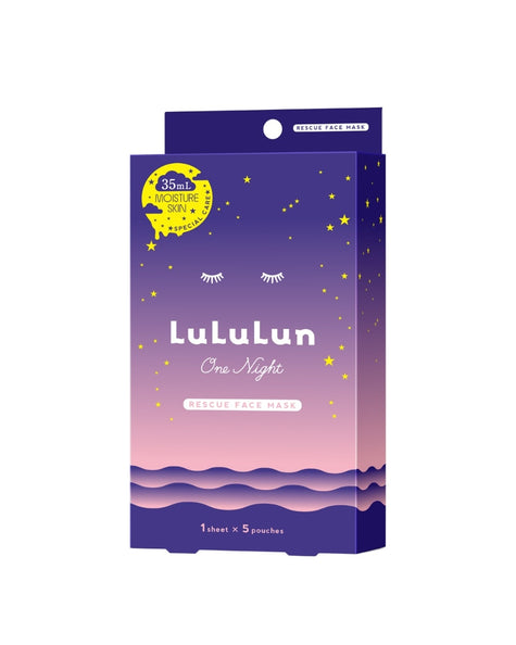 Lululun One Night Facial Mask PINK (Moisturizing Skin)