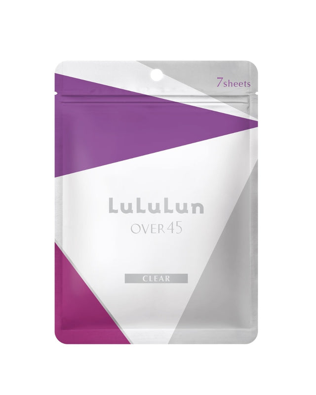 Over45 Sheet Mask CLEAR (Iris Blue)