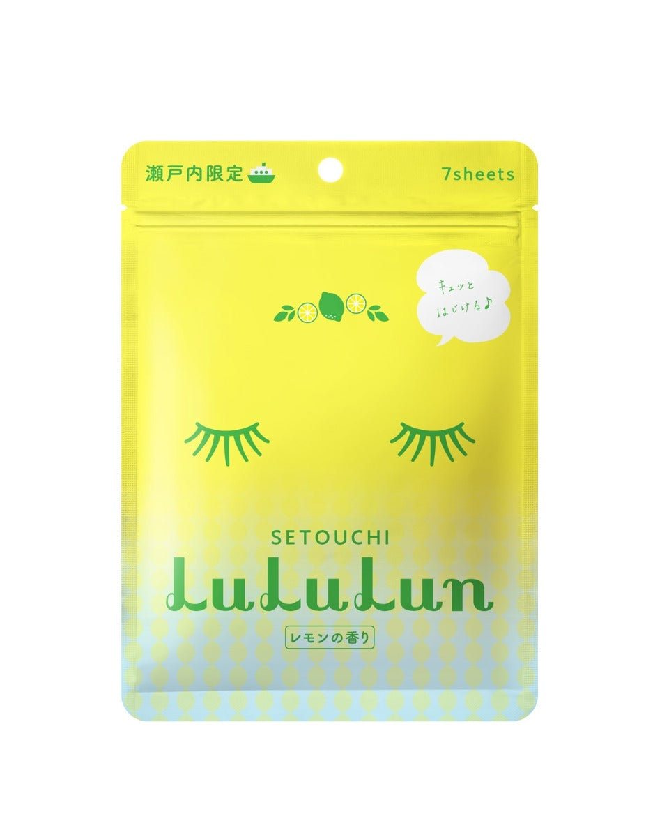 Travel Lululun Sheet Mask, Setouchi Lemon