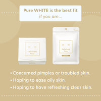 Pure Sheet Mask CLEAR (White) - 32 PCS