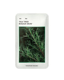 Organic Sheet Mask, Tea Tree For Rough Skin (5 Sheets)